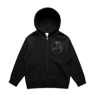 AHHA Youth Relaxed Zip Hoodie Thumbnail