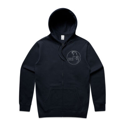AHHA Stencil Zip 5104 Men's Stencil Zip Hood Thumbnail